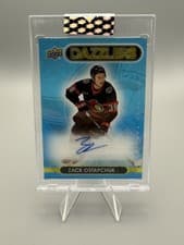 2024-25 Upper Deck Clear Cut 2021-22 UD Dazzlers Zack Ostapchuk #DA-ZO card