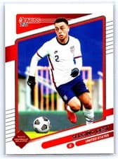 Sergino Dest 2021 Panini Donruss Road to Qatar card