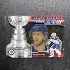 2024-25 Upper Deck Black Diamond Run for the Cup Kyle Connor #RUN-KC card