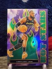 2024-25 Panini Select Hot Stars LeBron James #8 card