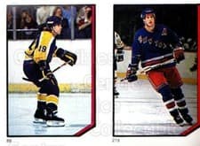 Jim Fox, Bob Brooke 1986 O-Pee-Chee Sticker card