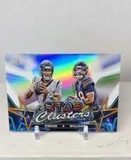 2024 Topps Chrome Cosmic Star Clusters Caleb Williams / CJ Stroud #SCL-11 card