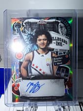 2025 Topps Chrome McDonald's All American Billboard Ink Brayden Burries #BI-BB