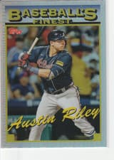 Austin Riley 2024 Finest What If... 1993 Prototype card