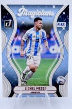 Lionel Messi 2024 Panini Donruss Magicians card