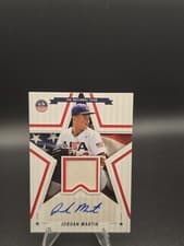 2025 Panini Stars & Stripes Signature Materials Jordan Martin #SSM-JM card