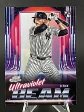 2025 Topps Cosmic Chrome Ultraviolet Beam Ben Rice #UB-12 card