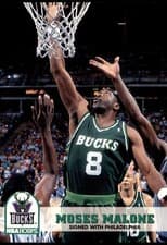 Moses Malone 1993-94 Hoops Base Set card