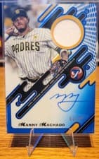 2025 Topps Pristine Pristine Pieces Autograph Relics Manny Machado #PPAR-MMA card