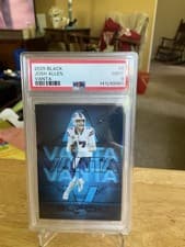 2025 Panini Black Vanta Josh Allen #6 card