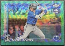 2025 Topps Pro Debut Chrome Autographs PJ Morlando #PDC-163 card