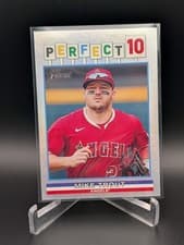 2025 Topps Heritage Perfect 10 Mike Trout #P10-6 card