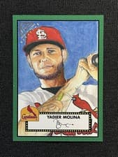Yadier Molina 2018 Topps Gallery Heritage card