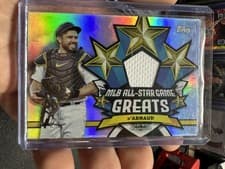 2025 Topps All Star Game All-Star Game Greats Relics Travis d'Arnaud #ASGR-TD card