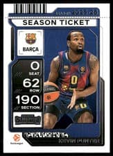 2025-26 Panini Contenders EuroLeague Base Season Ticket Kevin Punter #23 card