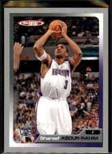 Shareef Abdur-Rahim 2005-06 Topps Total Base Set card