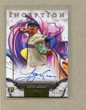 2025 Topps Inception Rookie & Emerging Stars Autographs Logan Evans #RESA-LE card