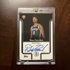 2025-26 Topps Rookie Photo Shoot Autographs Drake Powell #RP-DP card