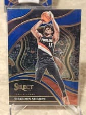 Shaedon Sharpe 2023-24 Panini Select Base Set card