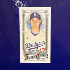 2025 Topps Allen & Ginter 2024 World Series Champions (Minis) Shohei Ohtani #24WC-1 card