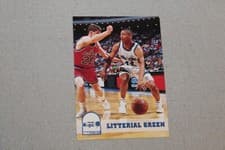 Litterial Green 1993-94 Hoops Base Set card