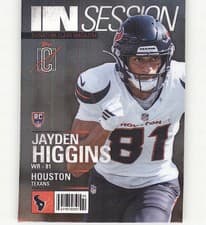 Jayden Higgins 2025 Topps Signature Class In Session card