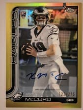 2025 Topps Chrome Retail Rookie Autographs Kyle McCord #RRA-KMCC card