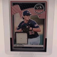 2025 Panini Stars & Stripes USA Materials Gabe Gaeckle #USA-GG card