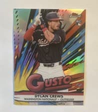 2025 Finest Gusto Dylan Crews #G-35 card