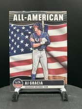 2026 Panini Stars & Stripes Prizm All-American (Collegiate) AJ Gracia #2 card