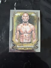 Israel Adesanya 2026 Topps Chrome UFC Allen And Ginter card