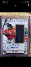 2025 Topps Inception Inception Autograph Game Relics Cam Smith #IAGR-CS card