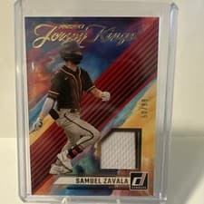 Samuel Zavala 2024 Donruss Prospect Jersey Kings card