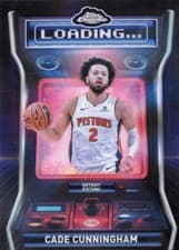 2025-26 Topps Chrome Loading... Cade Cunningham #LD-7 card