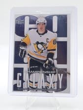 2025-26 SkyBox Metal Universe Championship Galaxy Sidney Crosby #CG-25 card
