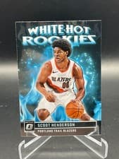 Scoot Henderson 2023 Donruss Optic White Hot Rookies card