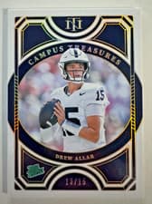 Drew Allar 2025 Panini National Treasures Collegiate Campus Treasures card