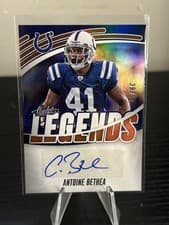 2025 Panini Absolute Absolute Legends Signatures Antoine Bethea #ALS-ABA card