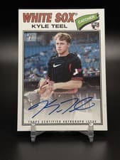 2026 Topps Heritage Real One Autographs Kyle Teel #ROA-KT card