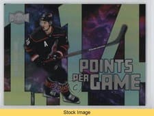 Sebastian Aho 2024-25 Skybox Metal Universe Points Per Game card