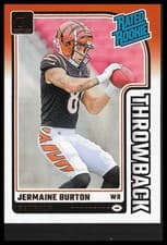 2024 Donruss Rated Rookies Throwback Jermaine Burton #36