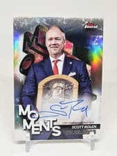 2024 Finest Moments Autographs Scott Rolen #FMA-SR card