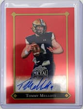 2025 Leaf Metal 92 Autographs Tommy Mellott #92L-TM1 card
