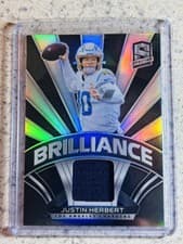 2021 Panini Spectra Brilliance Justin Herbert #B-JH