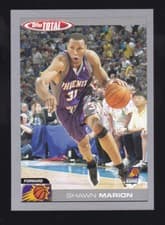 Shawn Marion 2004-05 Topps Total Base Set card