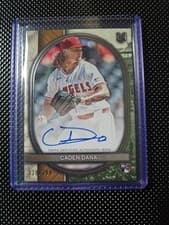 2025 Topps Museum Collection Archival Autographs Caden Dana #AA-CD card