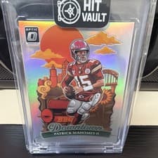 2025 Donruss Optic Downtown Patrick Mahomes II #8 card