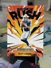 2025 Panini Rookies & Stars Rookie Rush Riley Leonard #16 card