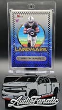 2025 Finest Landmark Metal Series Ashton Jeanty #LMS-4 card