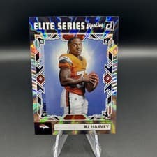 2025 Donruss The Elite Series Rookies RJ Harvey #ESR-RHY card